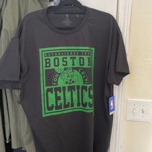 New Boston Celtics T-shirts get them before they're gone only 2 left